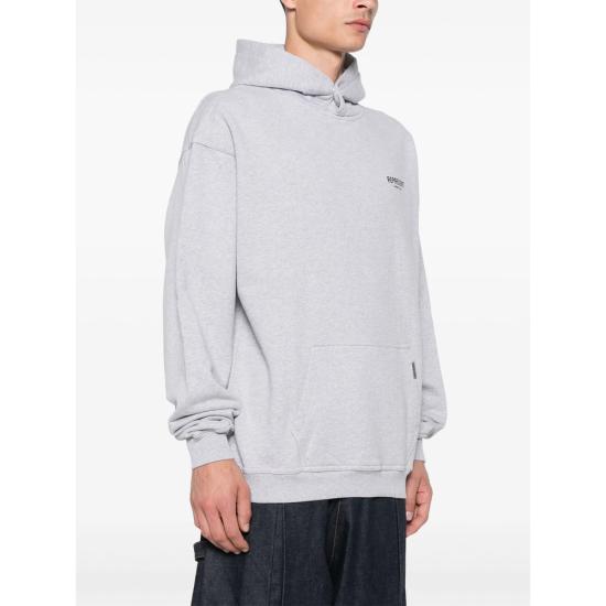 26SS 리프레젠트 후드 티셔츠 OCM41113 158 ASGRE GREY - REPRESENT