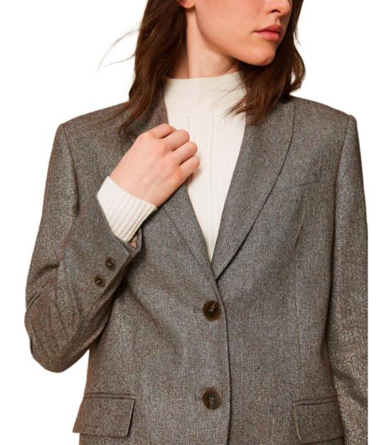 25FW 트윈셋 수트 자켓 252TT2160 12864 38 Beige - TWINSET