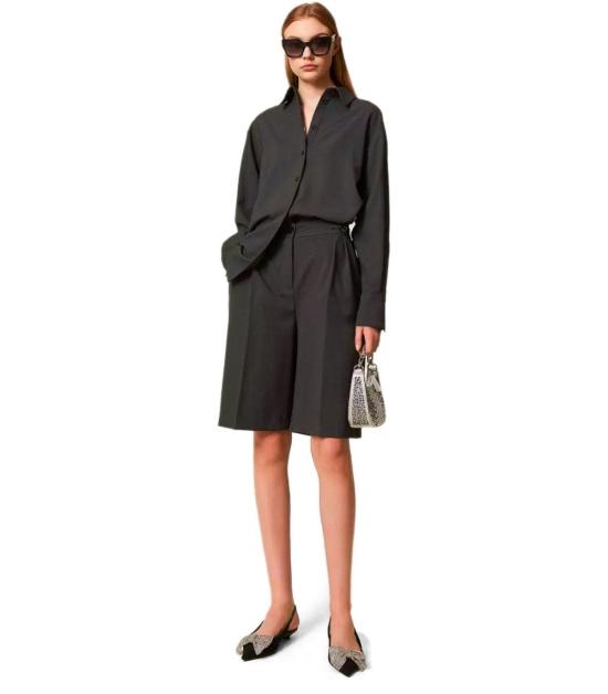 25FW 트윈셋 숏팬츠 252TF2042 12840 38 Grey - TWINSET