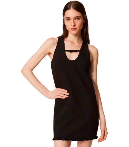 25FW 트윈셋 숏 원피스 252TT2231 00006 38 Black - TWINSET