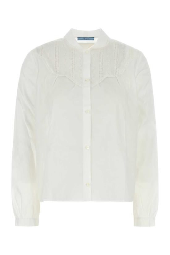 25FW 프라다 셔츠 P458IRSOOO17GL F0009 White