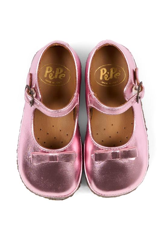 25FW [키즈] Pèpè 플랫 슈즈 LEP5 F LAMCR ROSA PINK - OTHER BRANDS