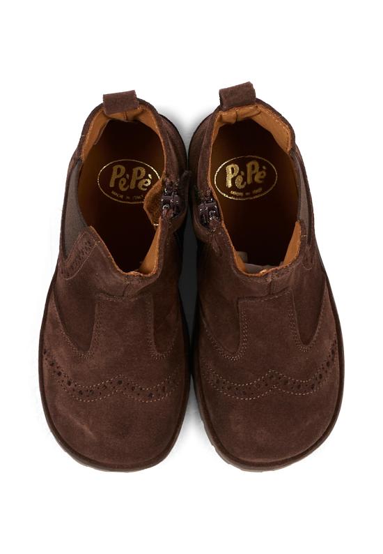 25FW [키즈] Pèpè 미들 부츠 LEP3 SCAMOSC GIANDUIA BROWN - OTHER BRANDS