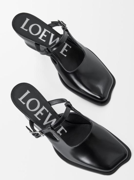 25FW 로에베 힐/펌프스 LOND379X05 1100 BLACK - LOEWE