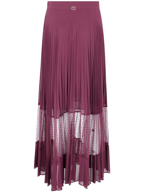 25FW 트윈셋 롱 스커트 252TP2642 05609 WINETASTING - TWINSET