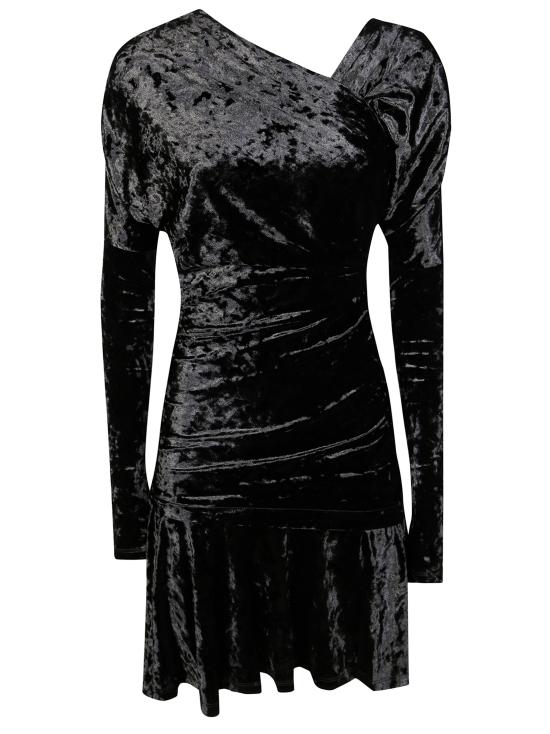 25FW 가니 원피스 T4347 099 NERO