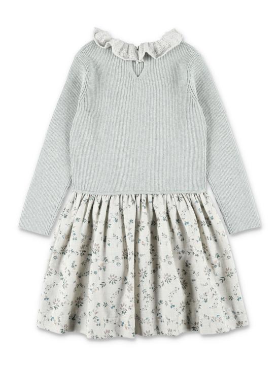 25FW [키즈] 봉쁘앙 원피스 W05GDRK00002 590B LIGHT GREEN - BONPOINT