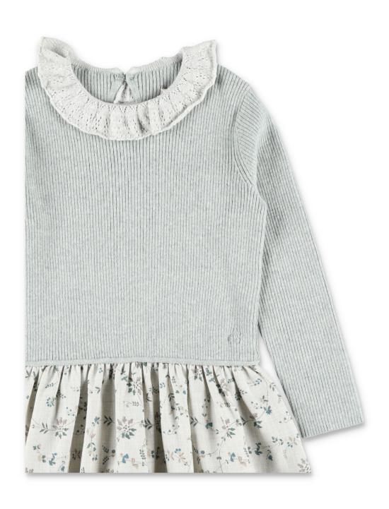 25FW [키즈] 봉쁘앙 원피스 W05GDRK00002 590B LIGHT GREEN - BONPOINT