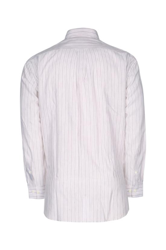 25SS 로로피아나 긴팔 셔츠 FAP3621 F6OO WHITEBEIGESTRIPE - LORO PIANA