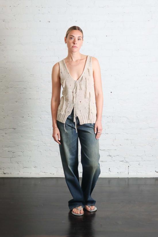  6397 데님 팬츠 와이드 진 - 6397