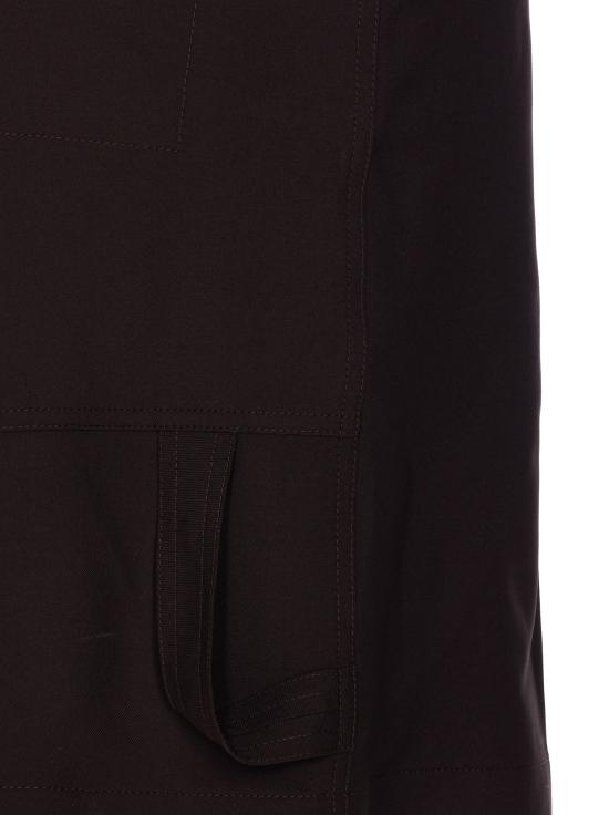 25FW 구찌 자수 가바딘 반바지 826811 Z7AE52130 Black - GUCCI