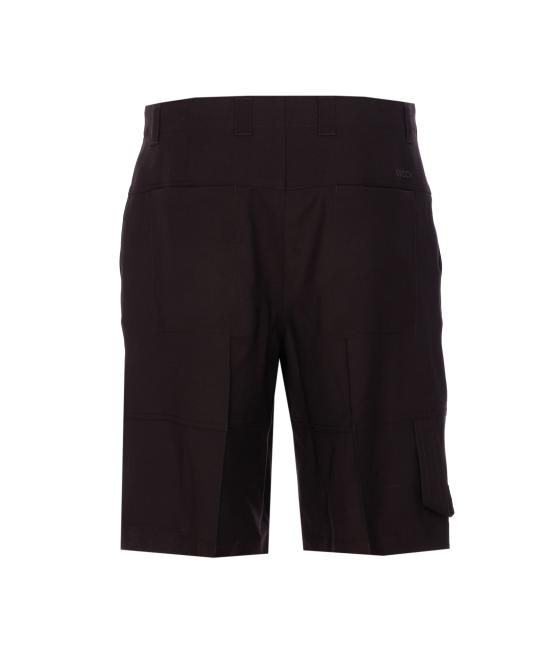 25FW 구찌 자수 가바딘 반바지 826811 Z7AE52130 Black - GUCCI