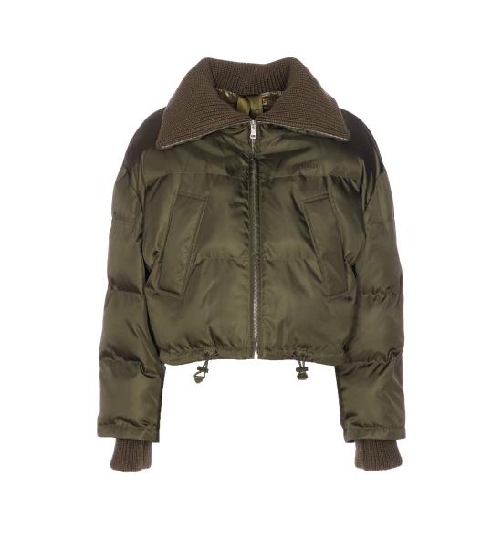 25FW 구찌 크롭 봄버 830892 ZAKAX3602 Green