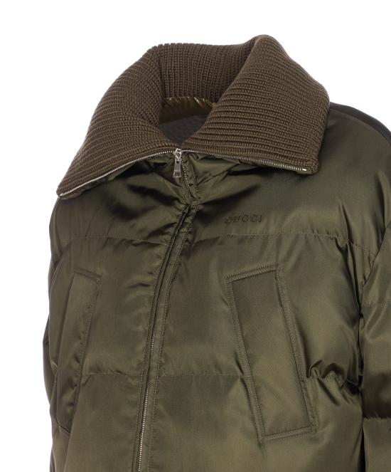 25FW 구찌 크롭 봄버 830892 ZAKAX3602 Green - GUCCI