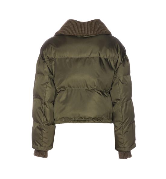 25FW 구찌 크롭 봄버 830892 ZAKAX3602 Green - GUCCI