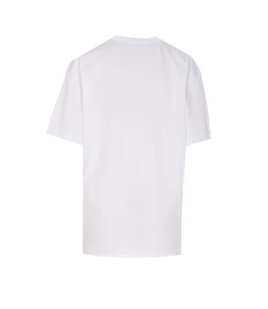 25FW 구찌 프린티드 소프트 코튼 저지 반팔 티셔츠 837959 XJHGY9081 White - GUCCI