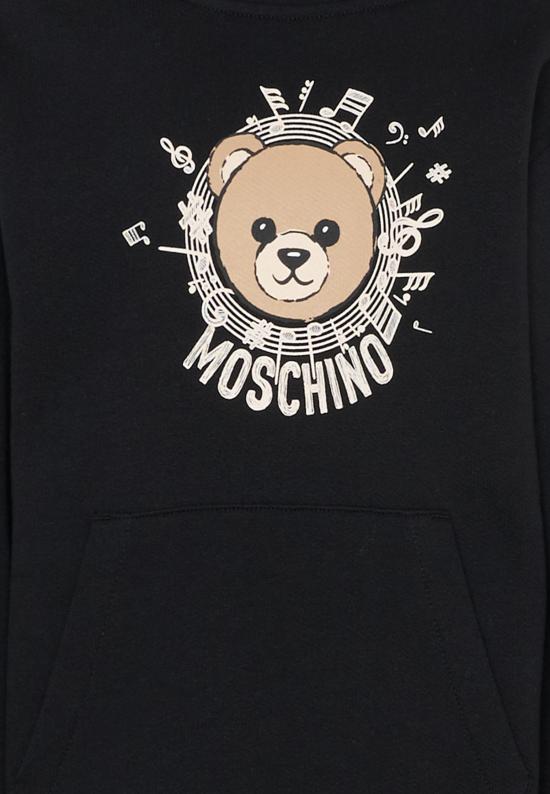 25FW [주니어] 모스키노 풀오버 HUF096 LCA23 60100 BLACK - MOSCHINO