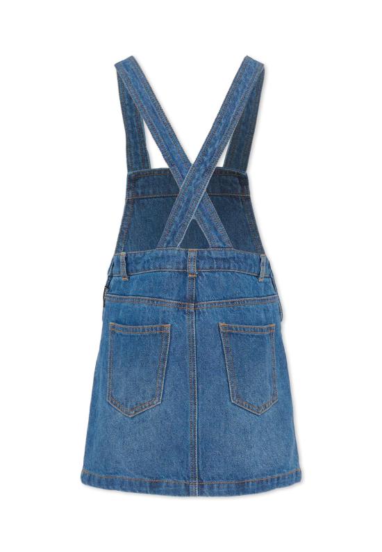 25FW [키즈] 모스키노 점프수트 HDJ03V L0E29 40139 DENIM - MOSCHINO