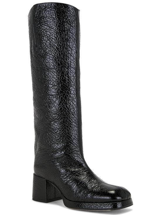 25FW 미스타 부츠 MI 5783 BLACK GRAIN Black - MIISTA