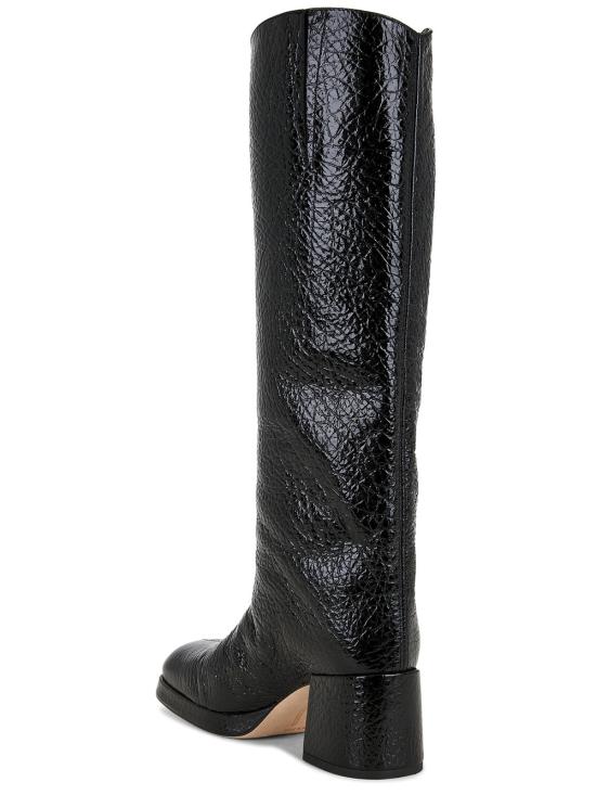 25FW 미스타 부츠 MI 5783 BLACK GRAIN Black - MIISTA