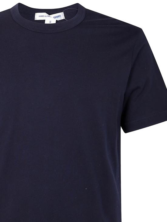 25FW 꼼데가르송 반팔 티셔츠 FZ T004 PER 2 Blue - COMME DES GARCONS