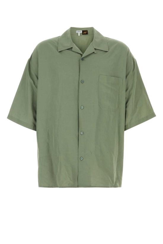 25SS 로에베 긴팔 셔츠 H616Y05X82 SAGE Green