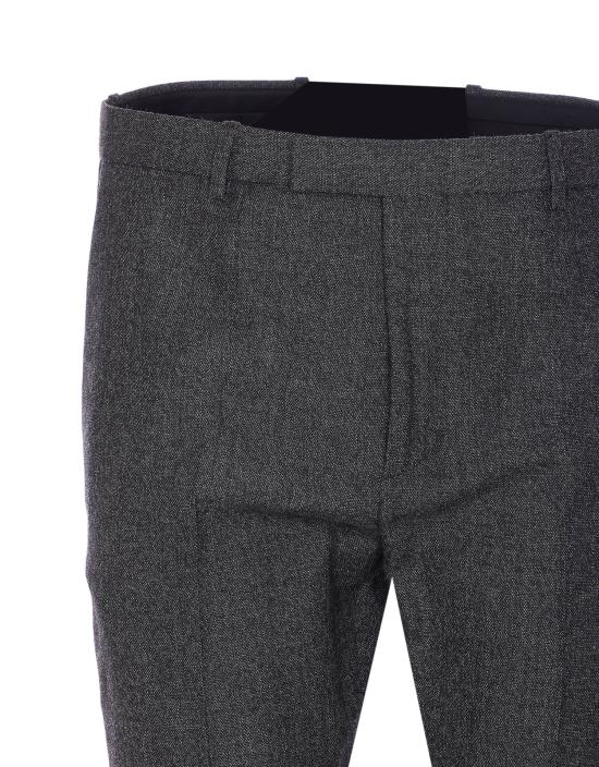 25FW 구찌 울 물리네 팬츠 850333 Z7AXC1016 Grey - GUCCI