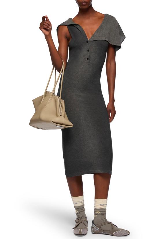 25FW 디 아티코 미디 원피스 251WCW00255KWS008AA 084 Grey - THE ATTICO