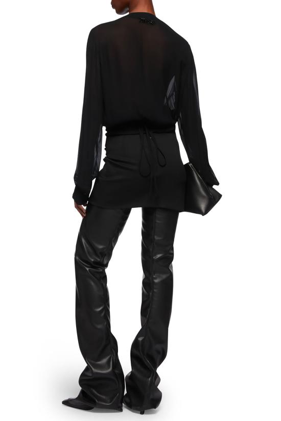 25FW 디 아티코 가디건 251WCE00003PAA085RA 100 Black - THE ATTICO