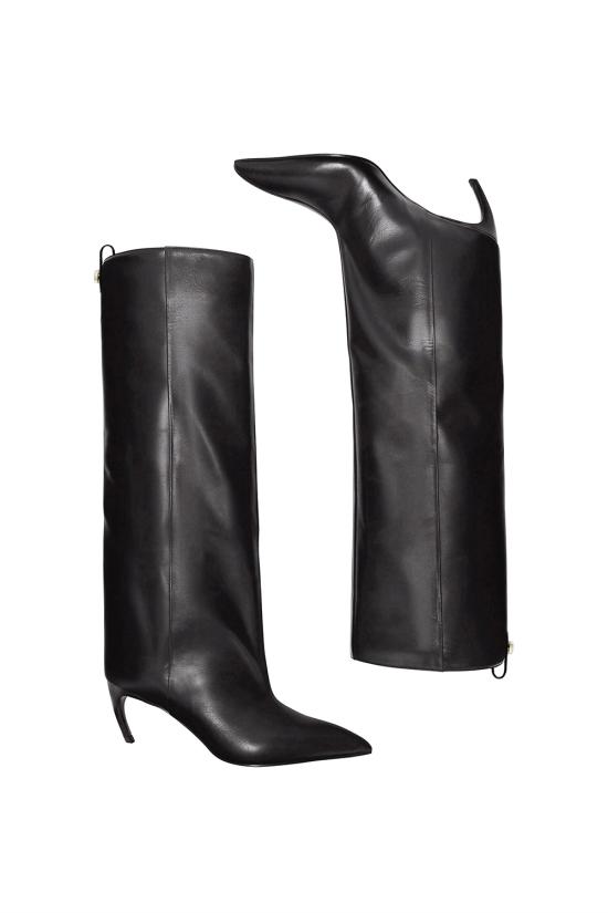 25FW 디 아티코 부츠 251WSH00879LBT019AA 100 Black - THE ATTICO