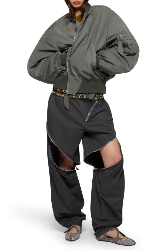 25FW 디 아티코 봄버 자켓 251WCB00070PLL001AA 084 Grey - THE ATTICO