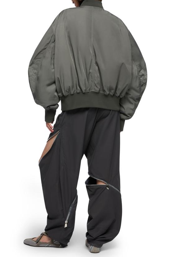 25FW 디 아티코 봄버 자켓 251WCB00070PLL001AA 084 Grey - THE ATTICO