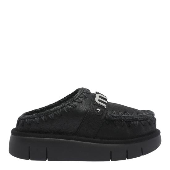 25FW 모우 뮬/슬리퍼 531001B CBKG Black