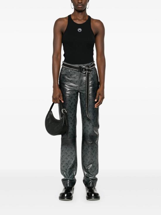 25FW 마린세르 민소매 티셔츠 WTT014ACJER0011 BK99 Black - MARINE SERRE