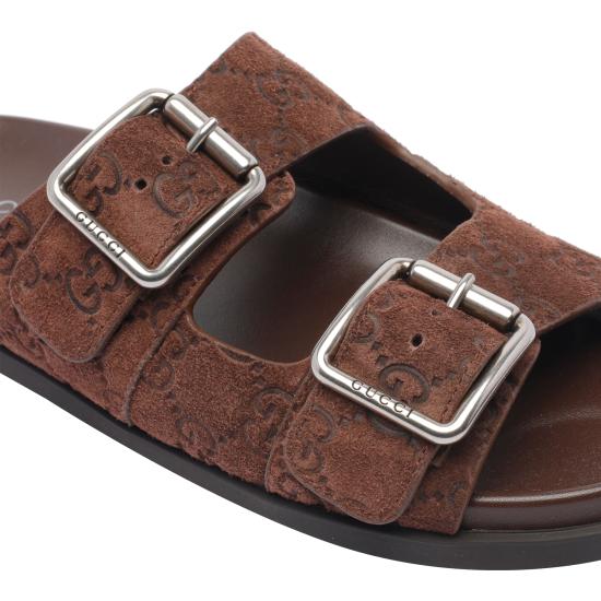 25FW 구찌 뮬/슬리퍼 816380 AADUO2256 Brown - GUCCI