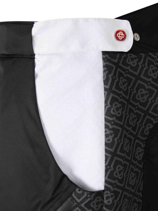 25FW 카사블랑카 팬츠 TR 32401 Black - CASABLANCA