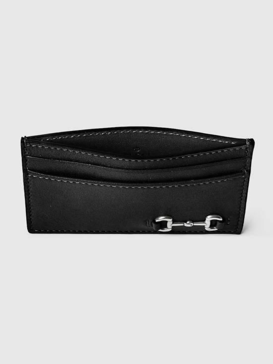 25FW 구찌 홀스빗 카드 케이스 846952AAFP1 1000 Black - GUCCI