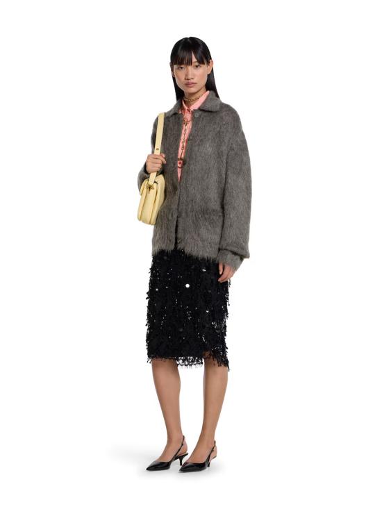 25FW 구찌 GG 자카드 실크 셔츠 849973Z7AZH 5136 Pink - GUCCI