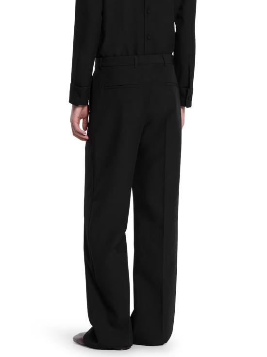 25FW 구찌 실크 트윌 팬츠 실크 트윌  850090Z7AYA 1000 Black - GUCCI