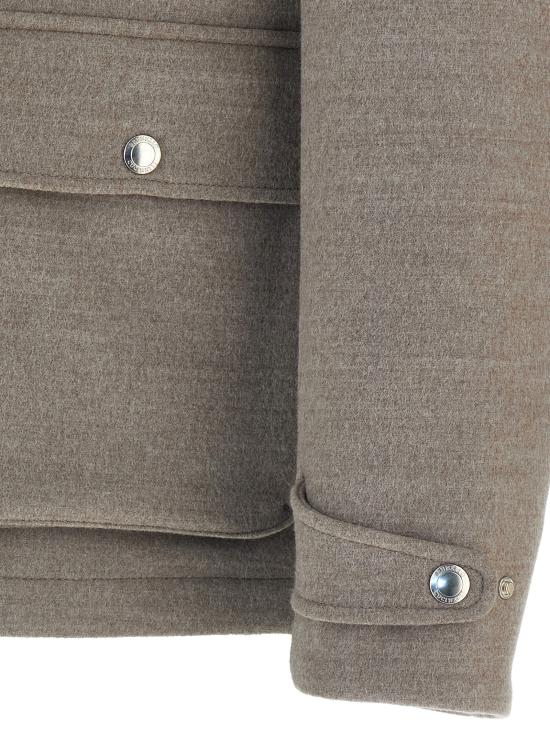 25FW 브루넬로 쿠치넬리 자켓 MY4966382CNH07 Beige - BRUNELLO CUCINELLI