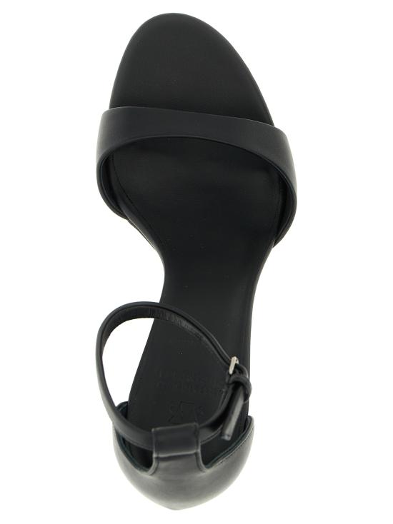 25FW 브루넬로 쿠치넬리 샌들 MZSKC2829C101 Black - BRUNELLO CUCINELLI