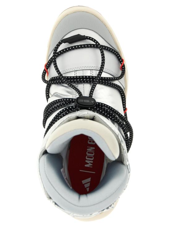 25FW 아디다스 오리지널스 X 문 부츠 레이스업 앵클 부츠  JQ7849CBLACKLUCRED Silver - ADIDAS