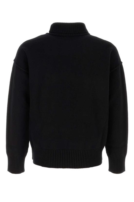 26FW 아미 ADC 터틀넥 스웨터 UKS839018 009 Black - AMI