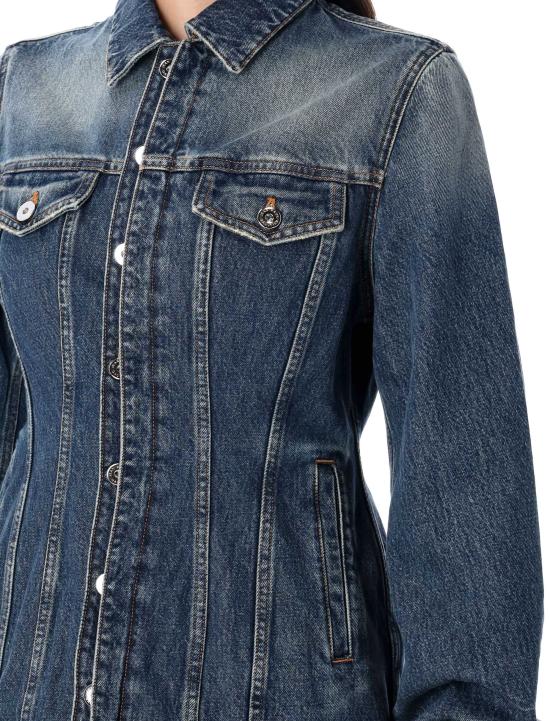 25FW 장 폴 고티에 데님 자켓 JA003D024 57 VINTAGE BLUE - JEAN PAUL GAULTIER