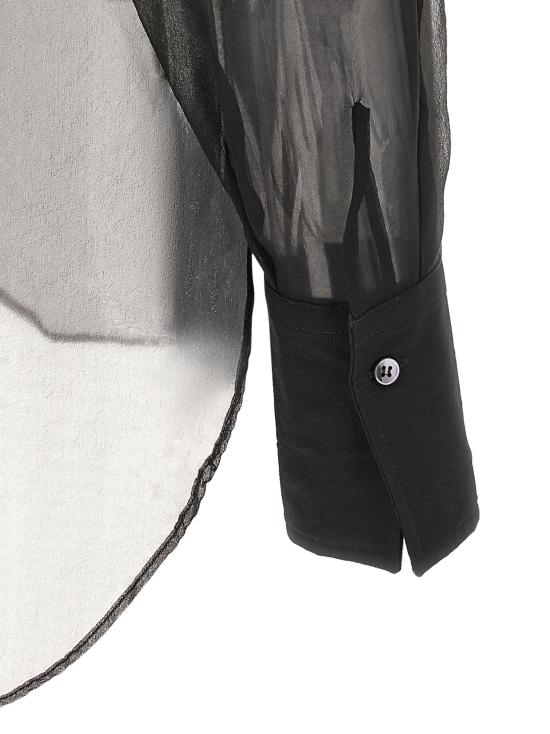 25FW 브루넬로 쿠치넬리 블라우스 MP091MQ406C101 Black - BRUNELLO CUCINELLI