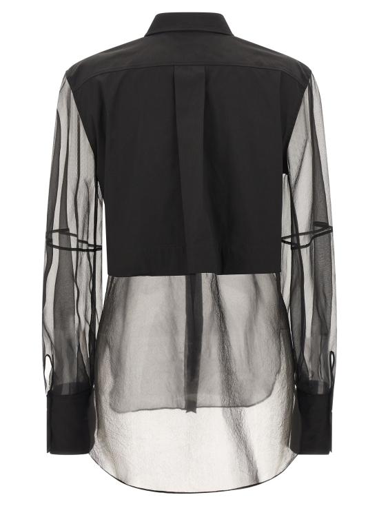 25FW 브루넬로 쿠치넬리 블라우스 MP091MQ406C101 Black - BRUNELLO CUCINELLI