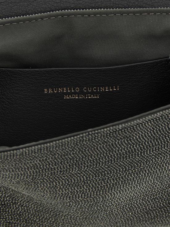 26FW 브루넬로 쿠치넬리 프레셔스 백 MBMON2611C2355 Black - BRUNELLO CUCINELLI