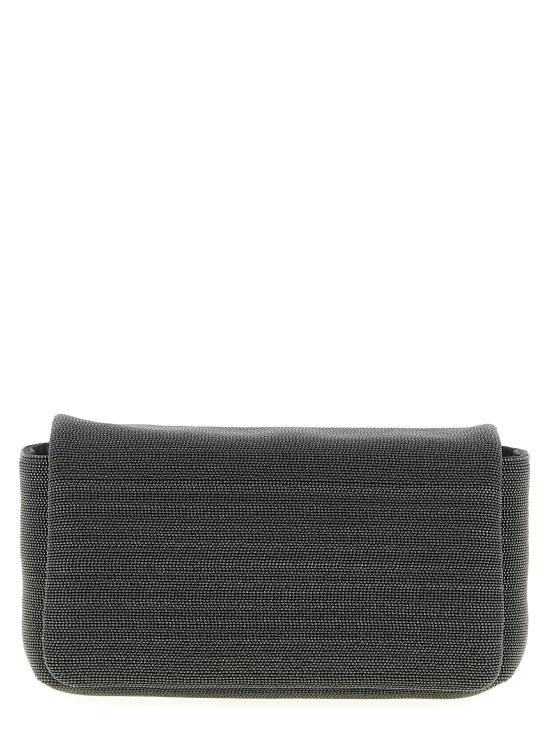 26FW 브루넬로 쿠치넬리 프레셔스 백 MBMON2611C2355 Black
