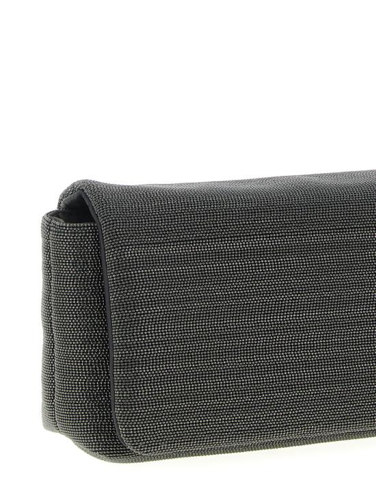 26FW 브루넬로 쿠치넬리 프레셔스 백 MBMON2611C2355 Black - BRUNELLO CUCINELLI
