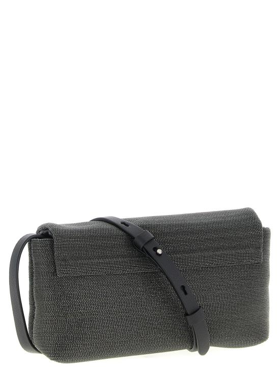 26FW 브루넬로 쿠치넬리 프레셔스 백 MBMON2611C2355 Black - BRUNELLO CUCINELLI